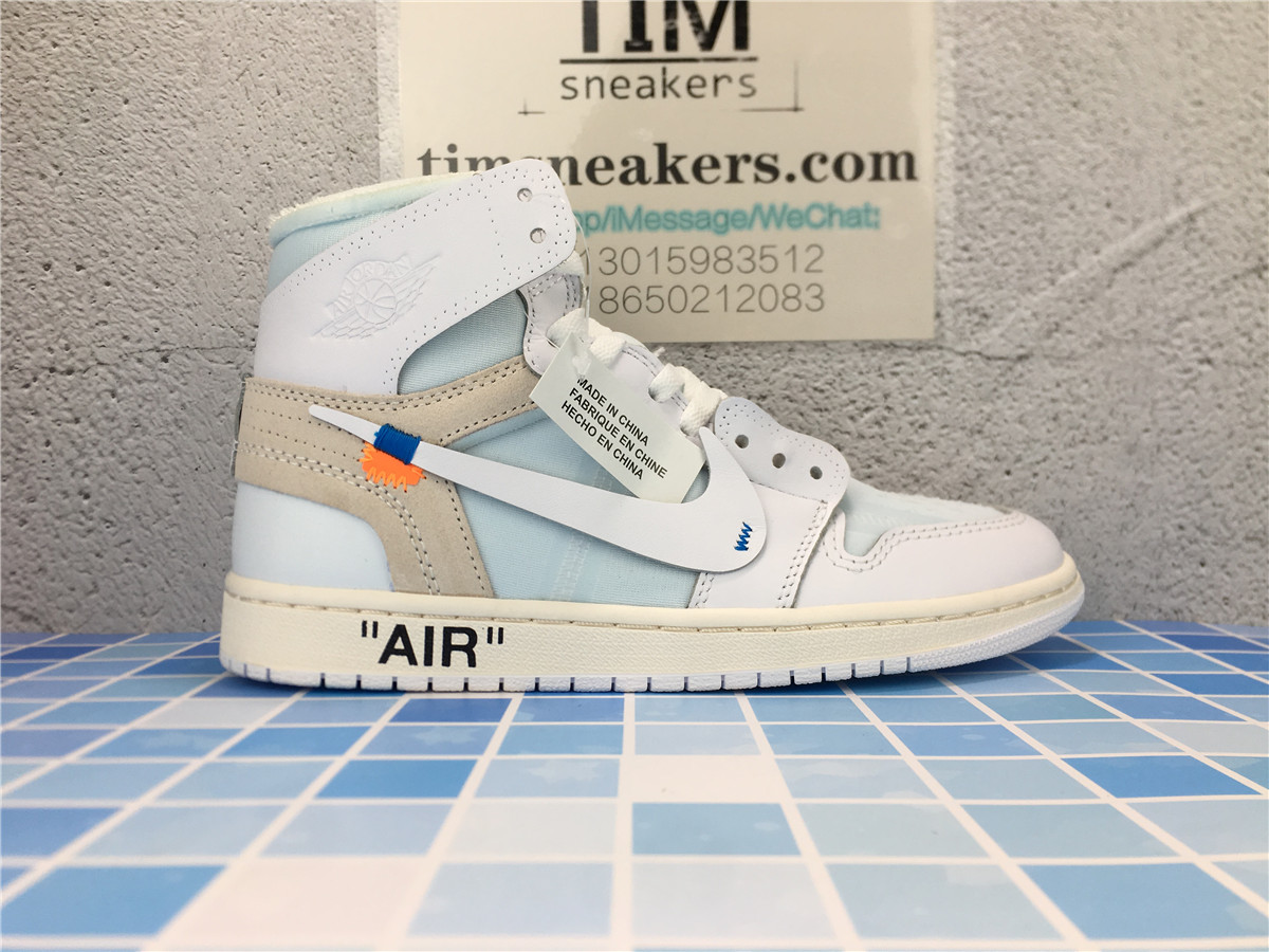 OG Batch Off-White Air Jordan 1 White AQ0818-100